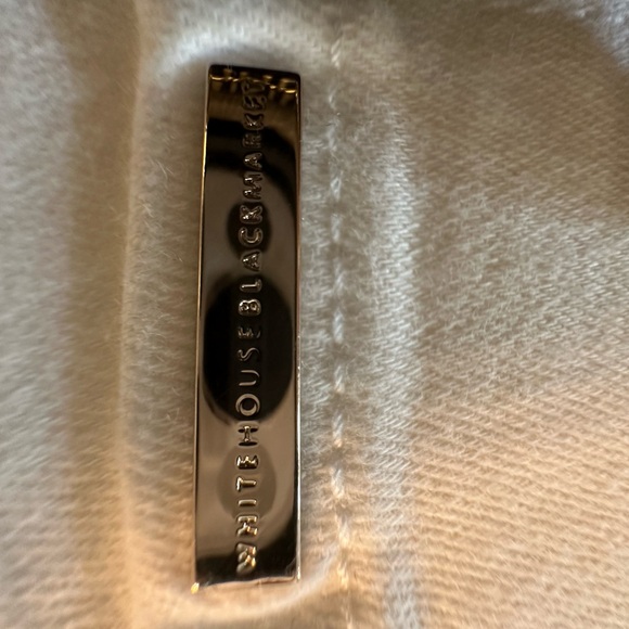 NWOT WHBM High Rise Skinny White Jeans-Size 6 - Picture 7 of 9